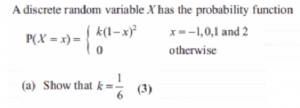 A-Level Statistics-Example 4