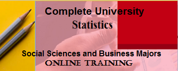 Complete Online Training for Social Sciences Statistics students